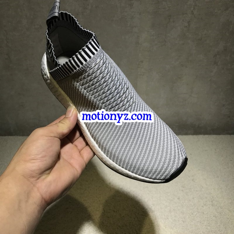 Adidas Kith Naked NMD CS2 PK Grey Real Boost